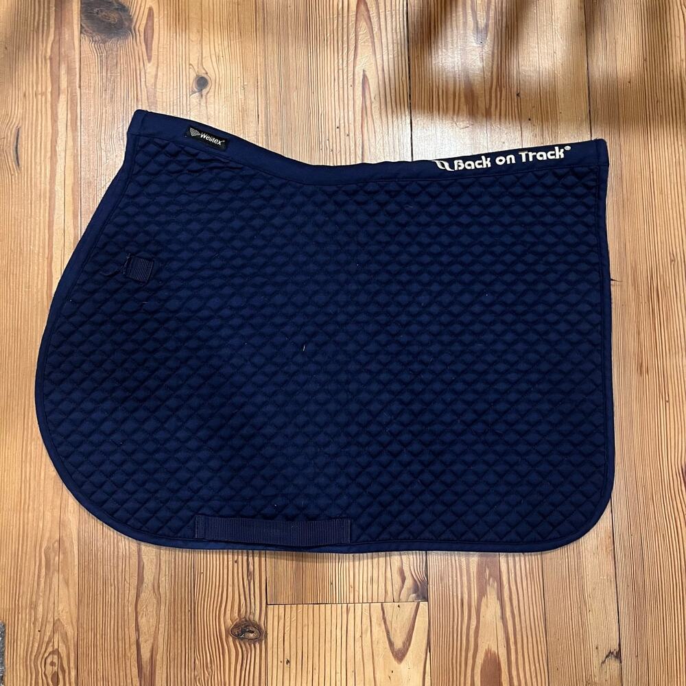 Back on Track Dressage Saddle Pad white